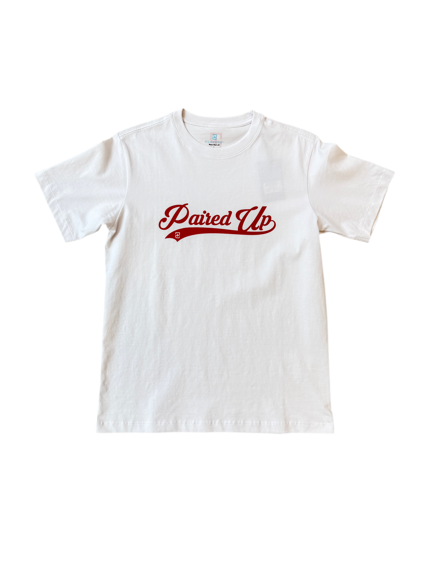 Paired Up® Youth Diamond Classic Tee - Soft White