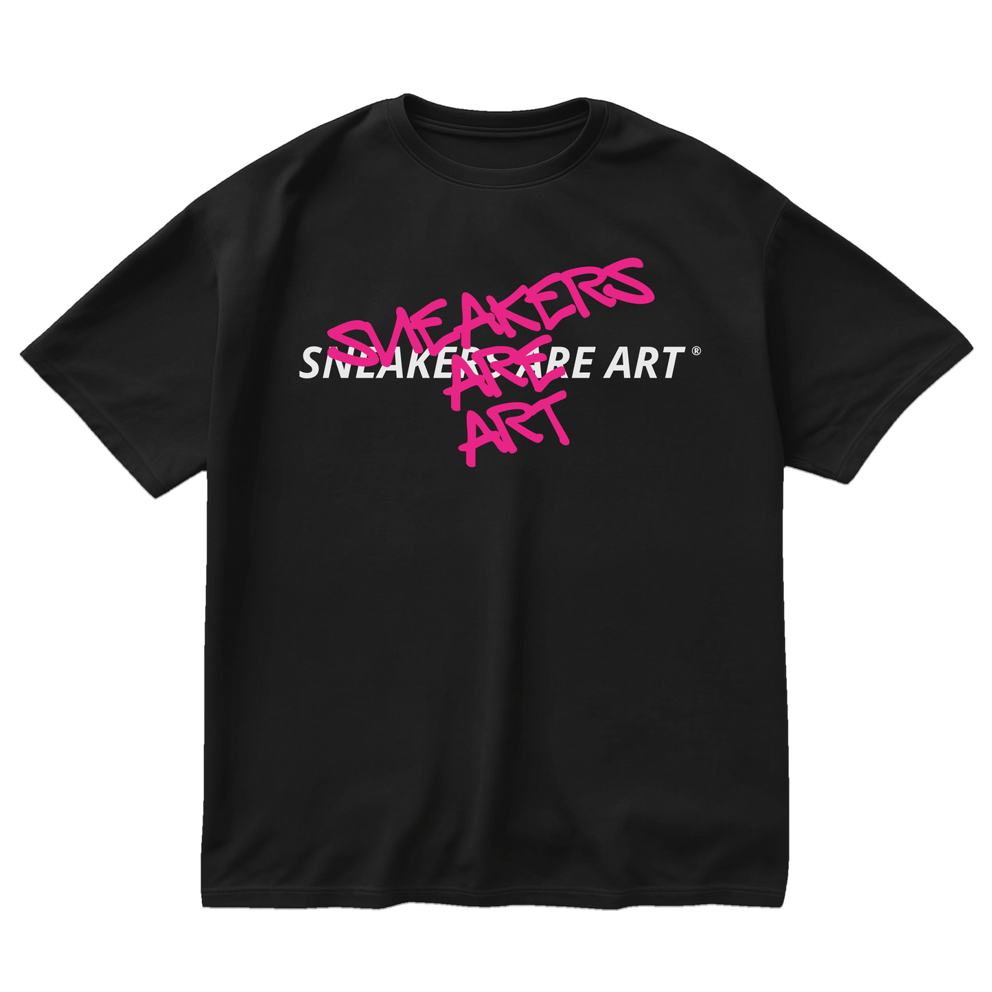 Sneakers Are Art "Graffiti" Ladies Crop Tee