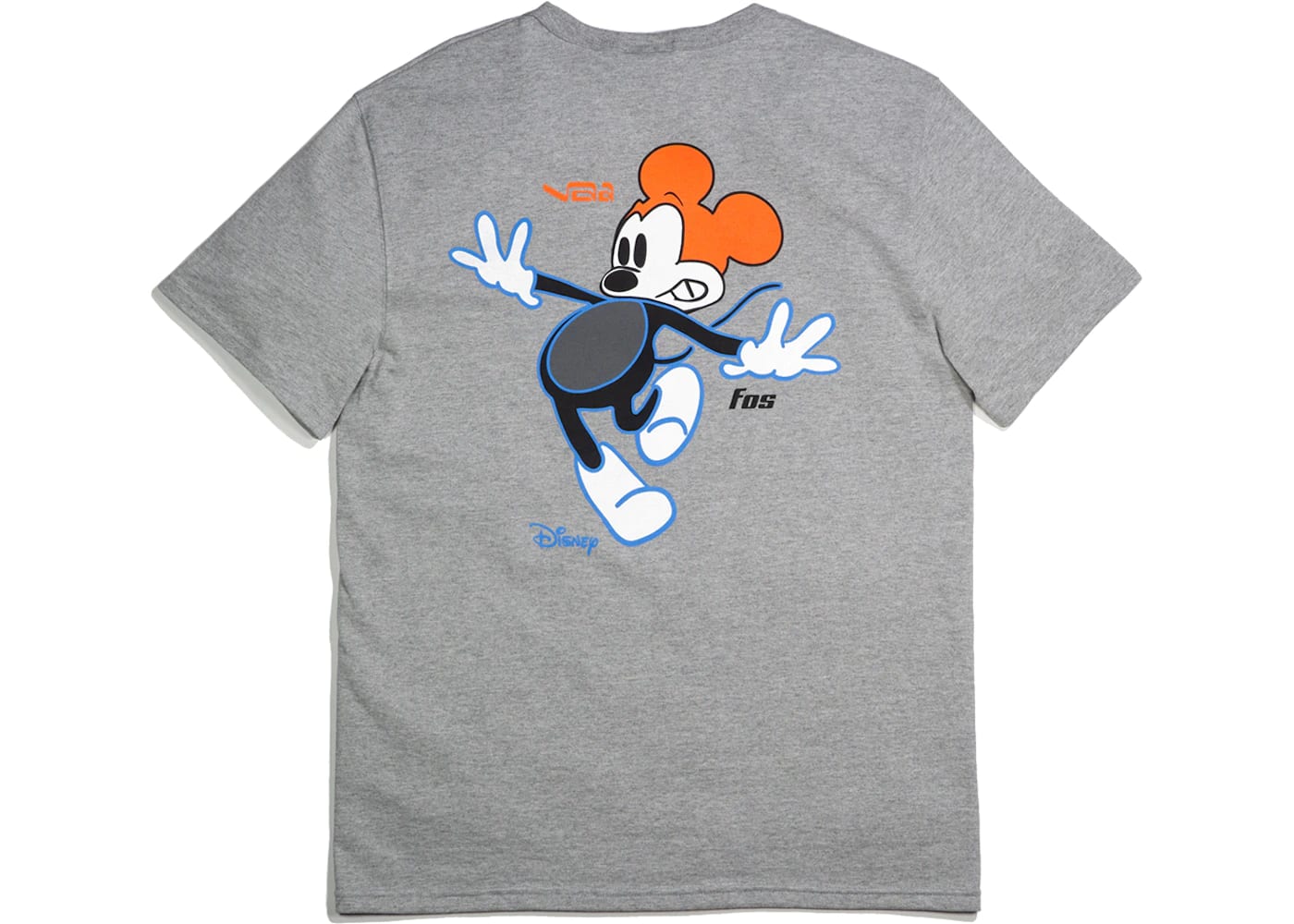 Virgil Abloh x Disney x Brooklyn Museum Mickey Mouse Tee Grey