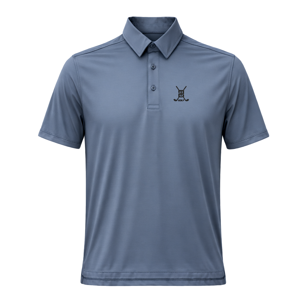Paired Up® Swing Series Golf Polo - Plomo Oscuro