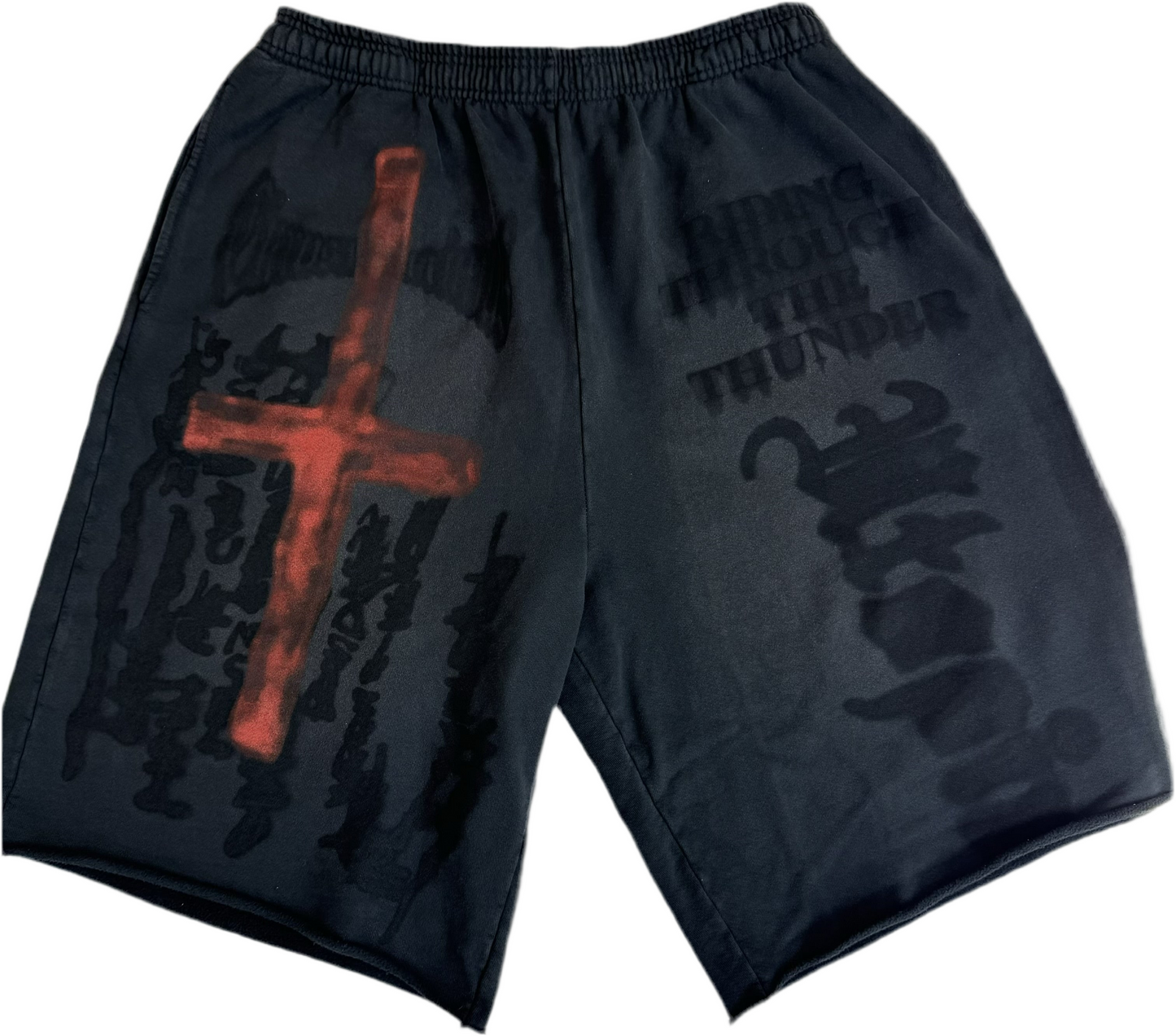 Travis Scott CM Tour Sweat Shorts Black