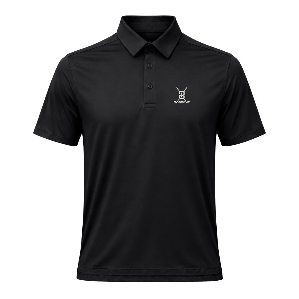 Paired Up® Swing Series Golf Polo - Noir