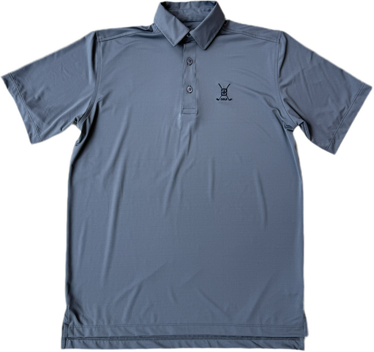 Paired Up® Swing Series Golf Polo - Plomo Oscuro