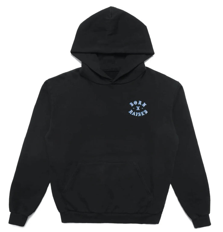 Nike SB Born X Raised In Loving Memory Rocker Hoodie Black