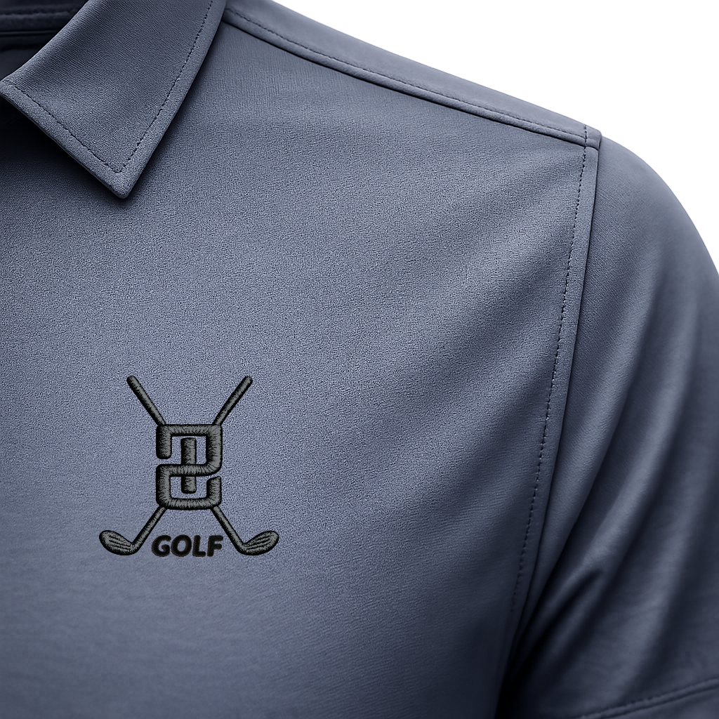 Paired Up® Swing Series Golf Polo - Plomo Oscuro