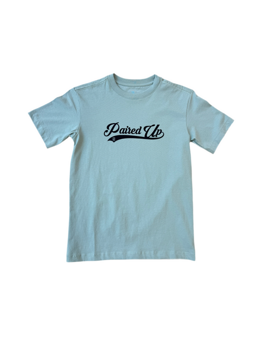 Paired Up® Youth Diamond Classic Tee - Ice Blue