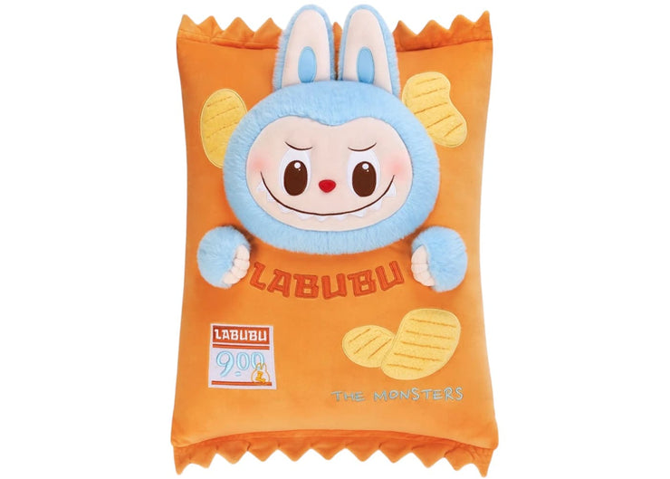 Pop Mart Labubu The Monsters Wacky Mart Series Chips Pillow