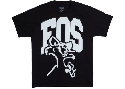 Virgil Abloh Brooklyn Museum FOS CAT Pyrex T-shirt Black