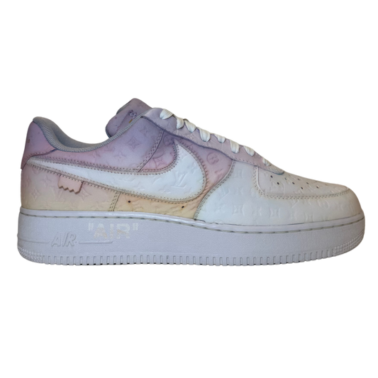 @lorenz.og 1-of-1, Louis Vuitton Nike Air Force 1 Low By Virgil Abloh White