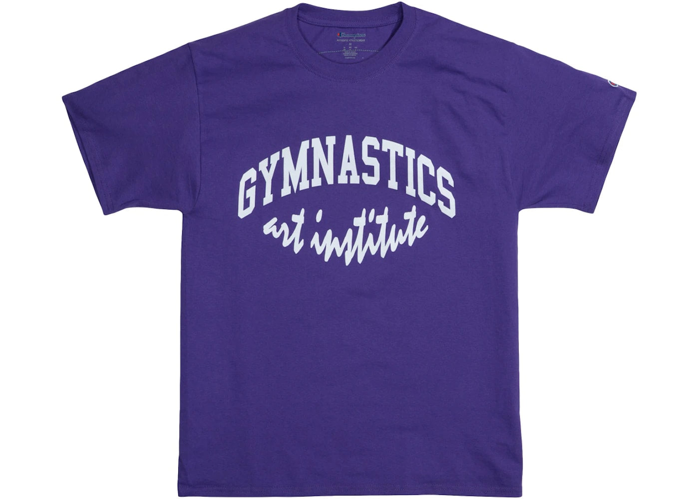 Virgil Abloh Brooklyn Museum Gymnastics Art Institute T-shirt Purple