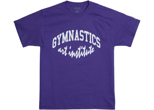 Virgil Abloh Brooklyn Museum Gymnastics Art Institute T-shirt Purple