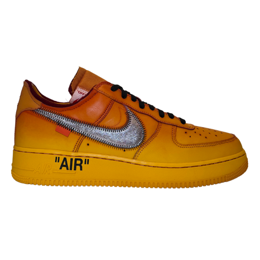 @lorenz.og 1-of-1 Virgil Abloh "Solis" Nike Air Force 1 Low Off-White ICA University Gold