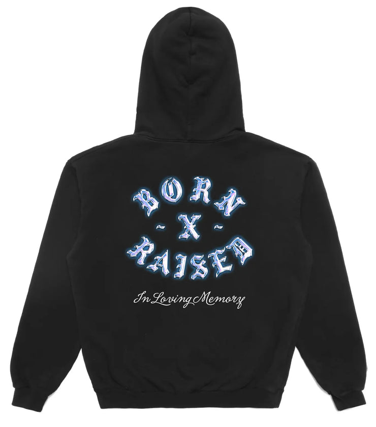 Nike SB Born X Raised In Loving Memory Rocker Hoodie Black