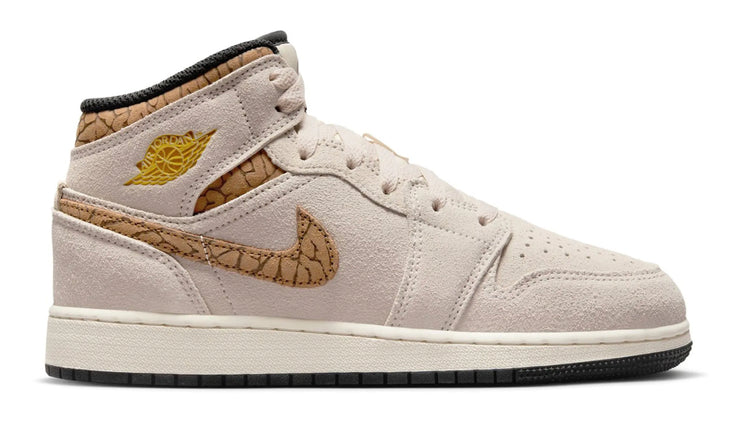 Jordan 1 Mid SE Brown Elephant (PS)