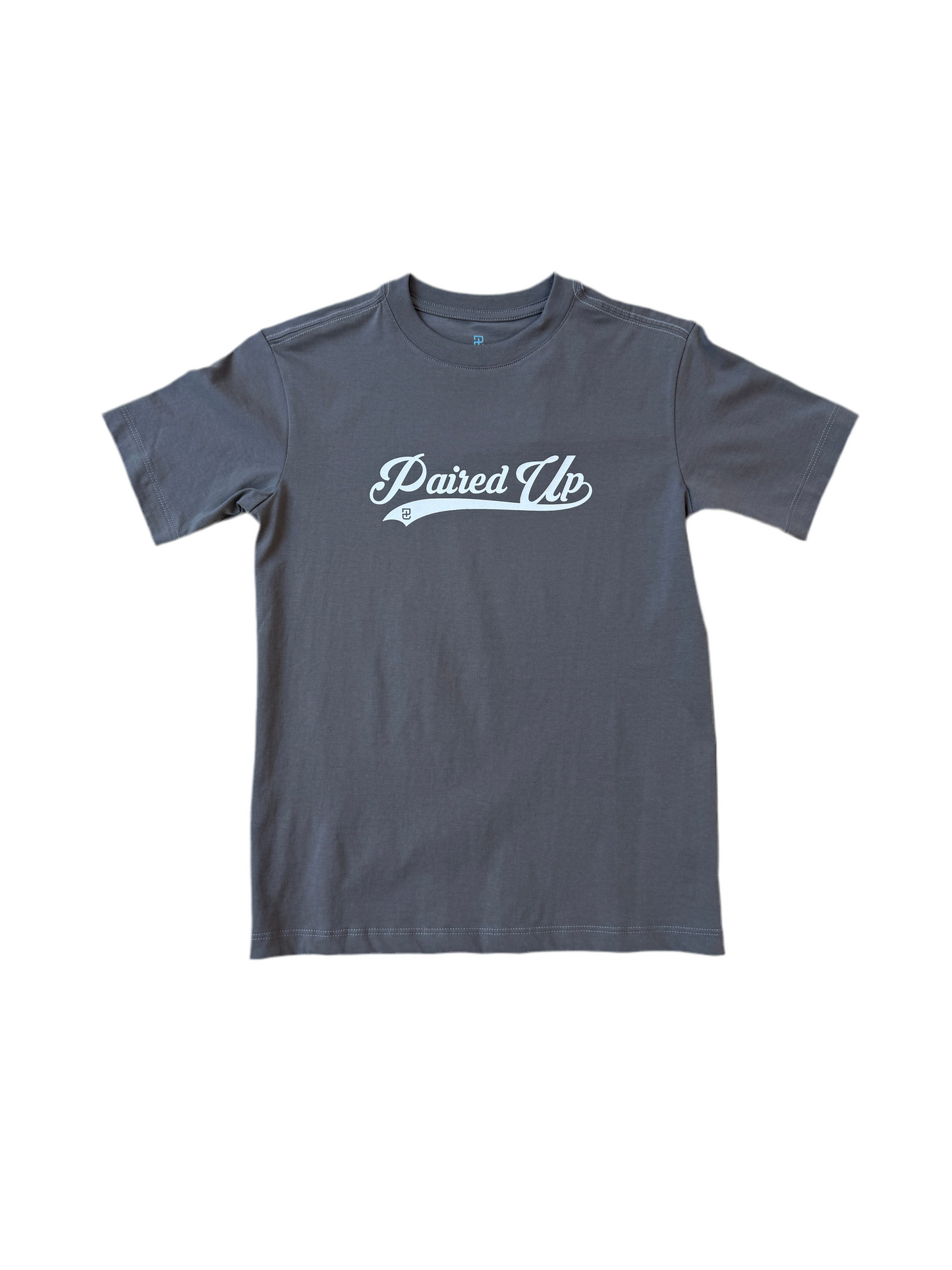 Paired Up® Youth Diamond Classic Tee - Ash Grey