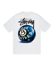 Stussy x Born X Raised 8 Ball Tee White