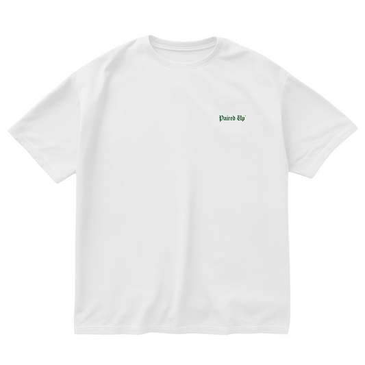 Paired Up "Old English" Ladies Baby Tee