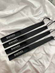 Waves California® Premium, Laser Etched Natural Wood Shoehorn
