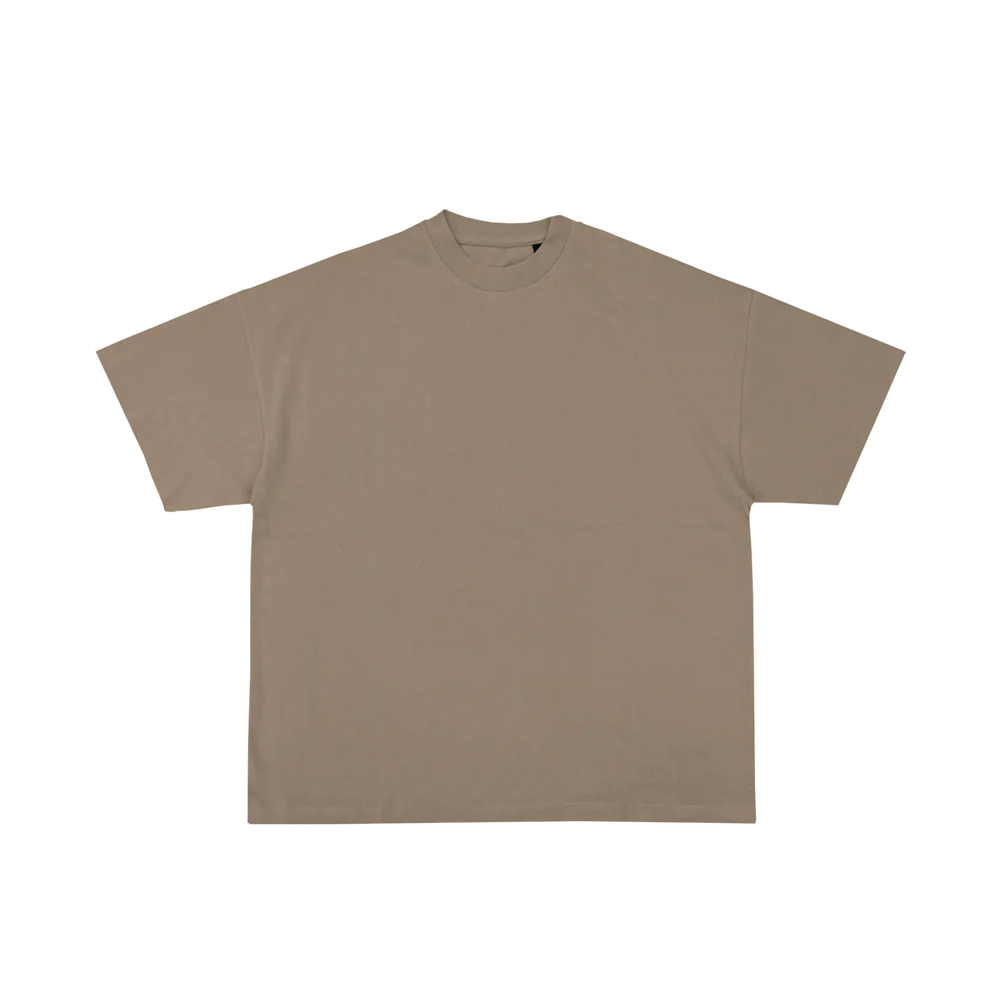 Paired Up Khaki Luxury Tee