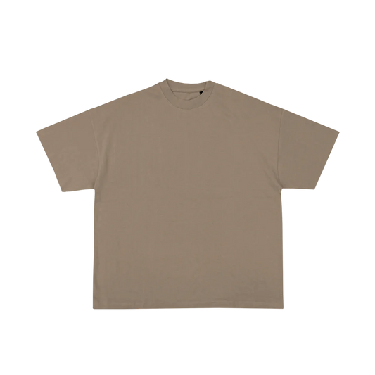 Paired Up Khaki Luxury Tee