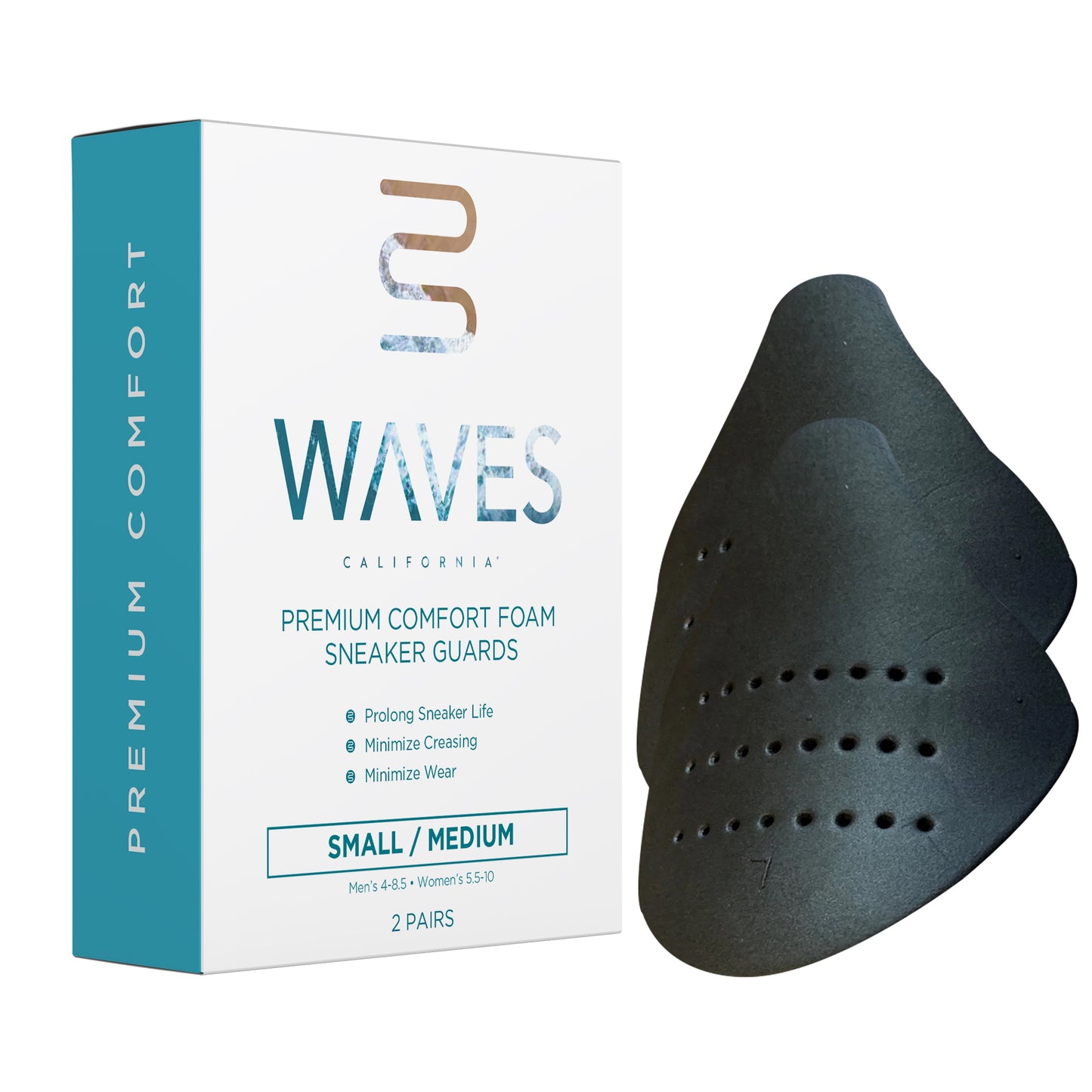Waves California® Premium Comfort Foam Sneaker Guards
