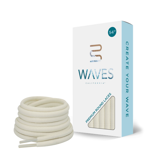 Waves California® Cream Premium Round Laces