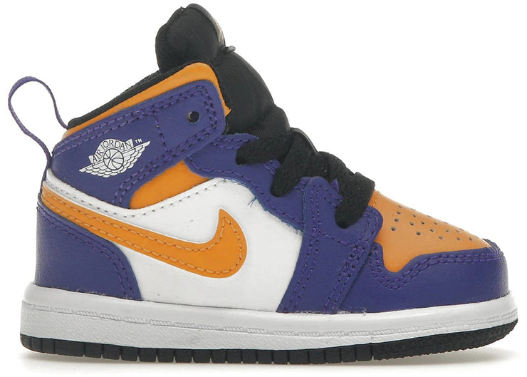Jordan 1 Mid Lakers (2022) (TD)