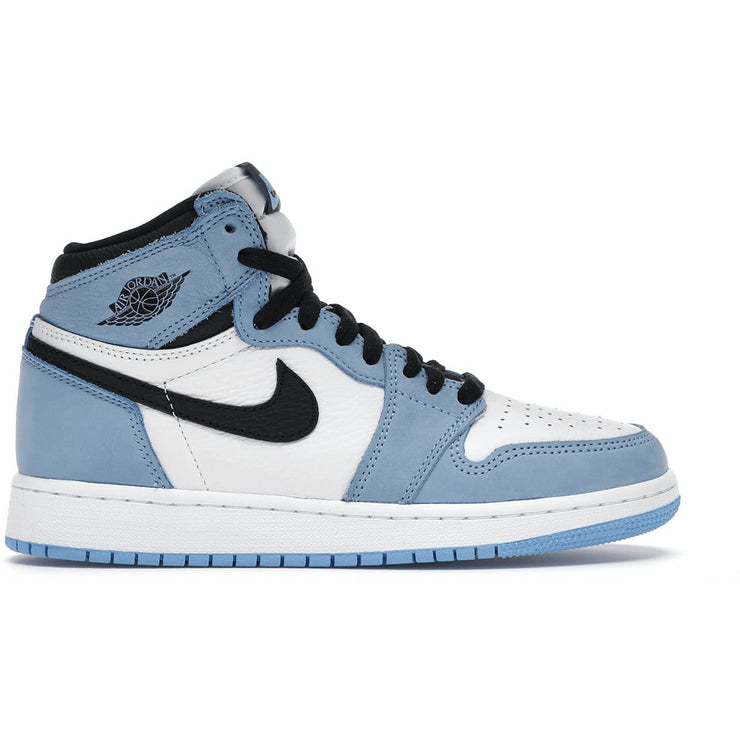 Jordan 1 Retro High White University Blue Black (GS)