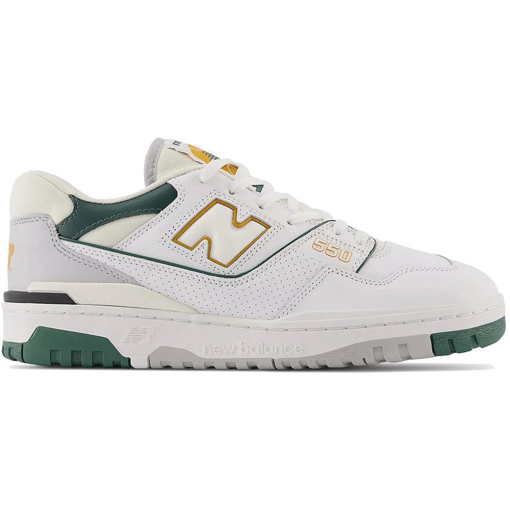 New Balance 550 White Nightwatch Green