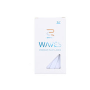 Waves California™ Pure White Premium Flat Laces