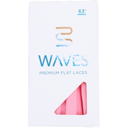 Waves California™ Candy Pink Premium Flat Laces