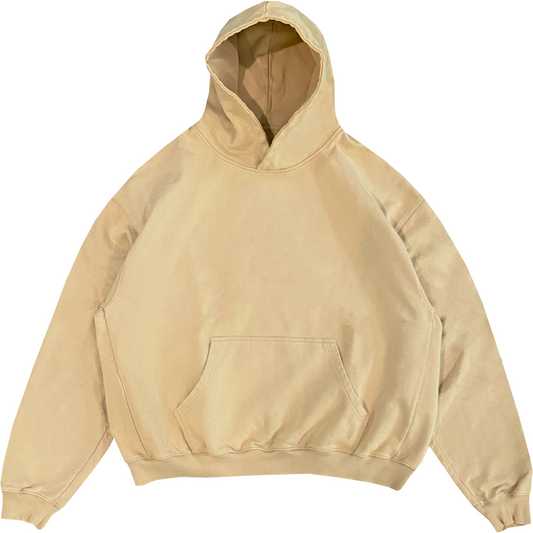 Paired Up Sand Luxury Hoodie