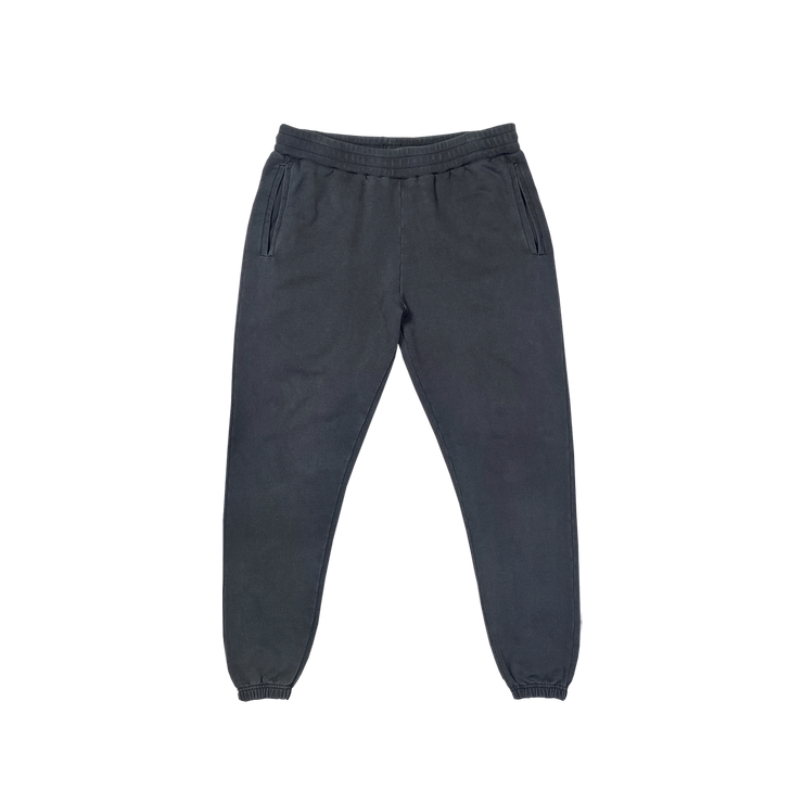 Paired Up Vintage Black French Terry Sweatpants