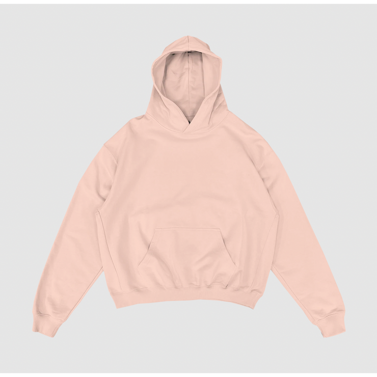 Paired Up Pink Dust Luxury Hoodie