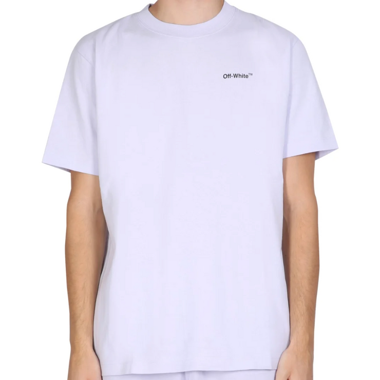 Off-White Caravaggio Arrow Slim T-shirt Lilac
