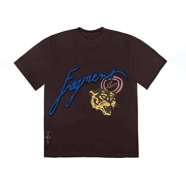 Travis Scott Cactus Jack For Fragment Icons Tee Brown