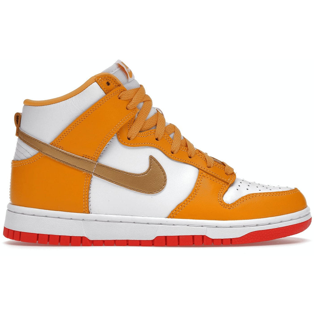nike dunk high white orange blaze