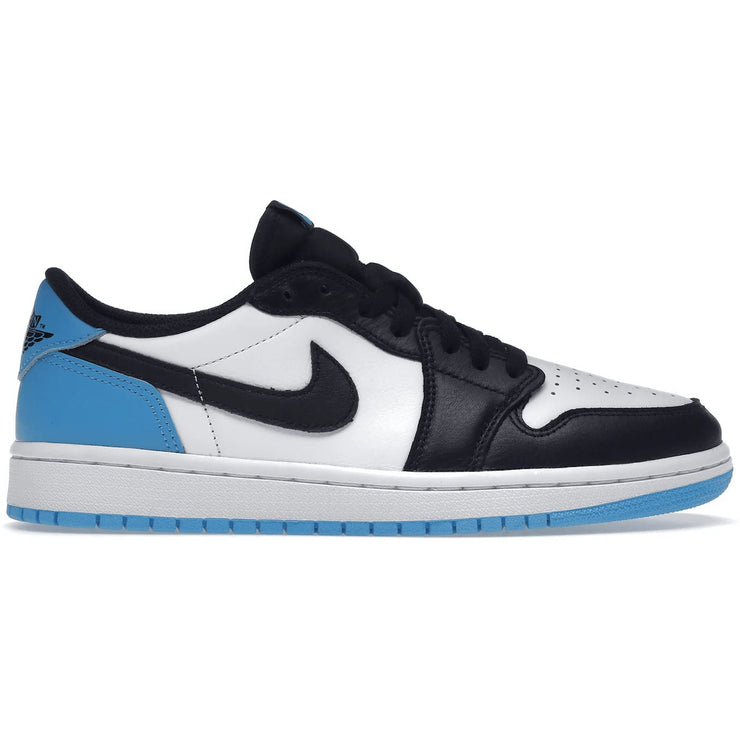 Jordan 1 Low Black Dark Powder Blue (W)