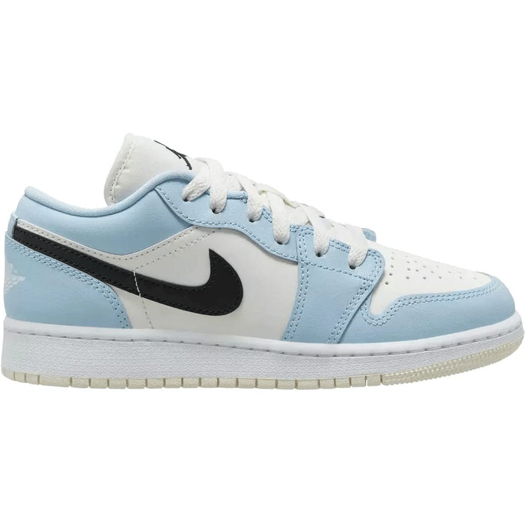 Jordan 1 Low Ice Blue Black (GS)