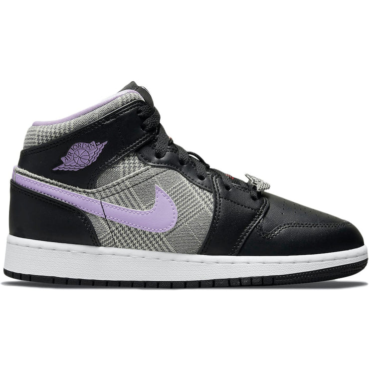 Jordan 1 Mid SE Houndstooth (GS)