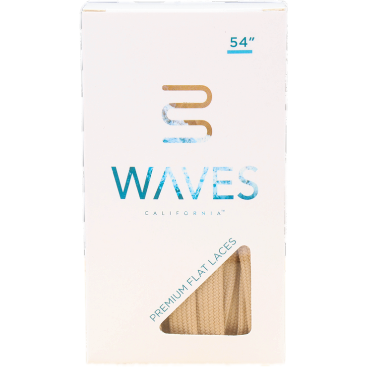 Waves California™ Sand Premium Flat Laces